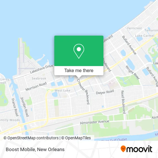 Boost Mobile map