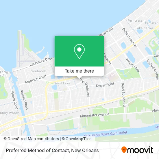 Preferred Method of Contact map