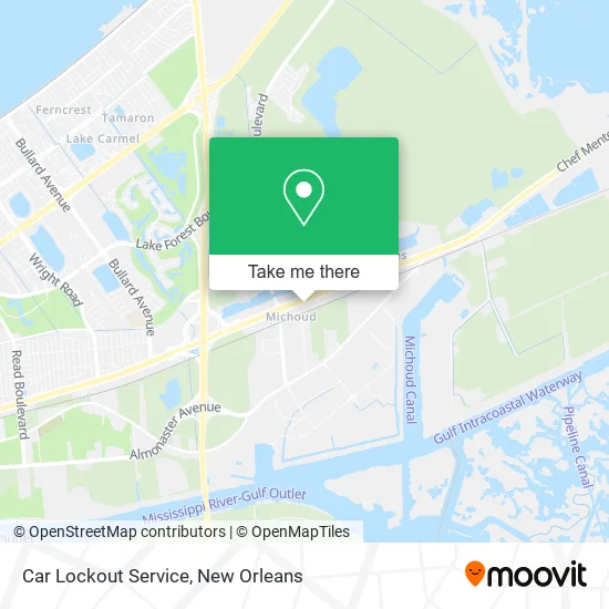 Car Lockout Service map