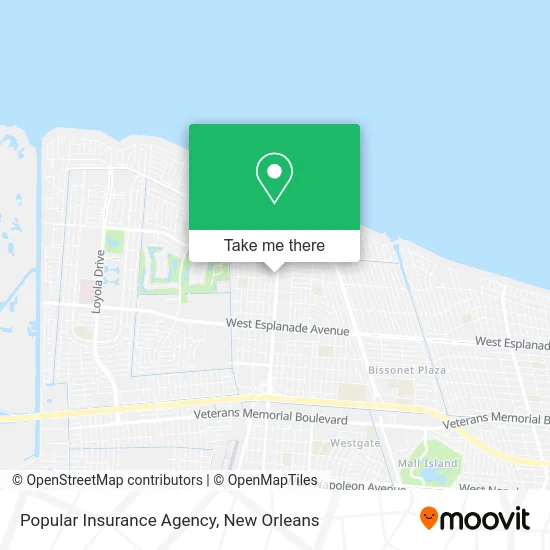 Popular Insurance Agency map