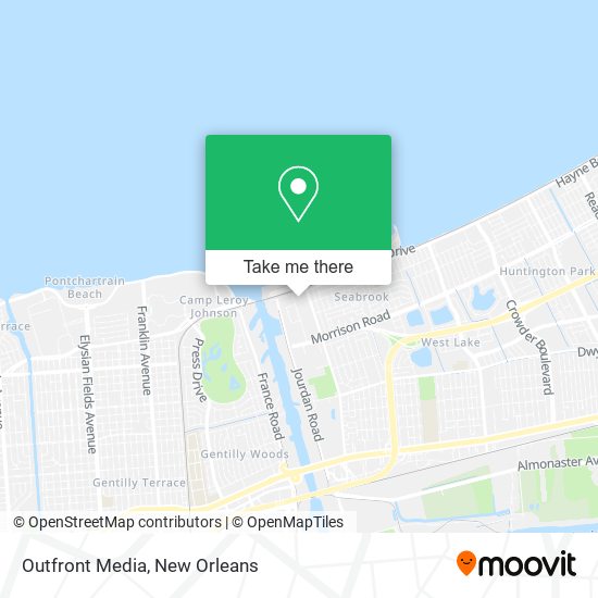 Outfront Media map