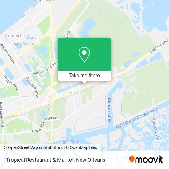 Tropical Restaurant & Market map