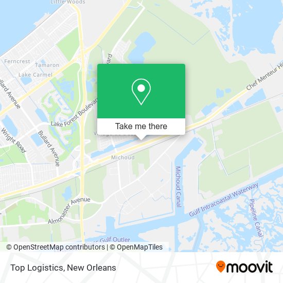 Mapa de Top Logistics