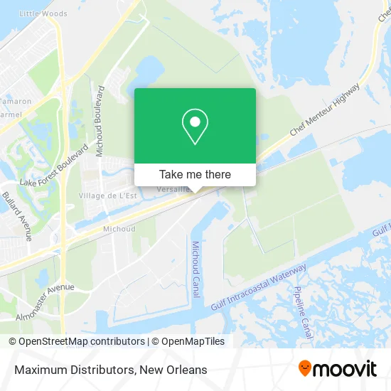 Maximum Distributors map