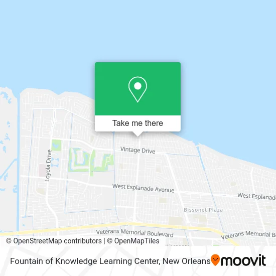 Fountain of Knowledge Learning Center map