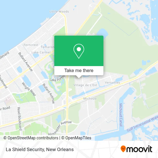 La Shield Security map