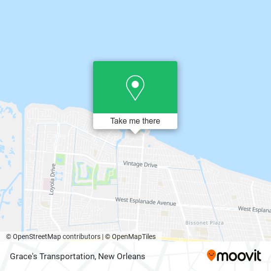 Grace's Transportation map