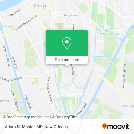 Adam N. Master, MD map