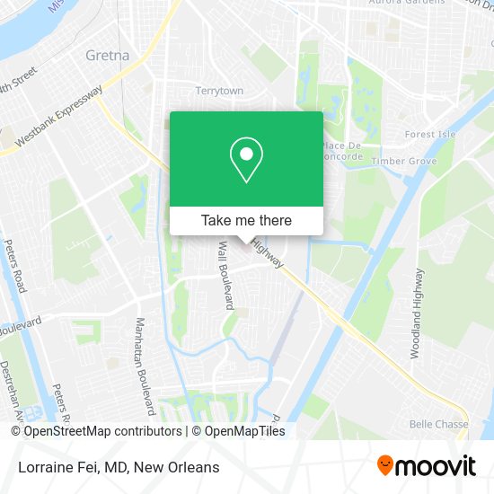 Lorraine Fei, MD map