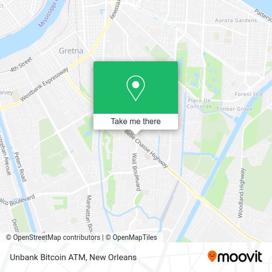 Mapa de Unbank Bitcoin ATM
