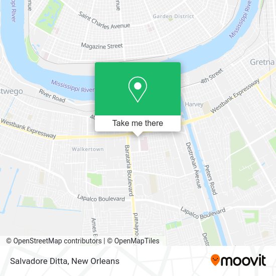 Salvadore Ditta map