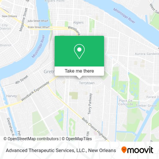 Advanced Therapeutic Services, LLC. map