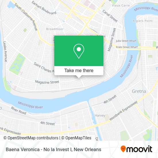Baena Veronica - No la Invest I map