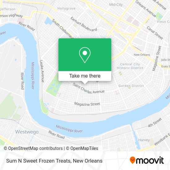 Mapa de Sum N Sweet Frozen Treats