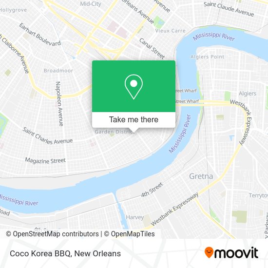 Mapa de Coco Korea BBQ