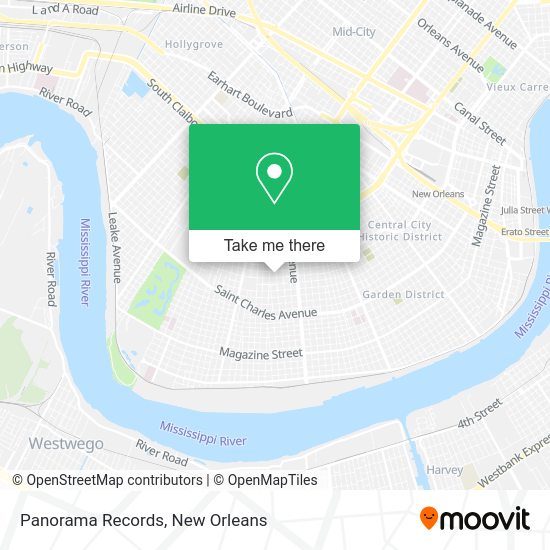 Panorama Records map