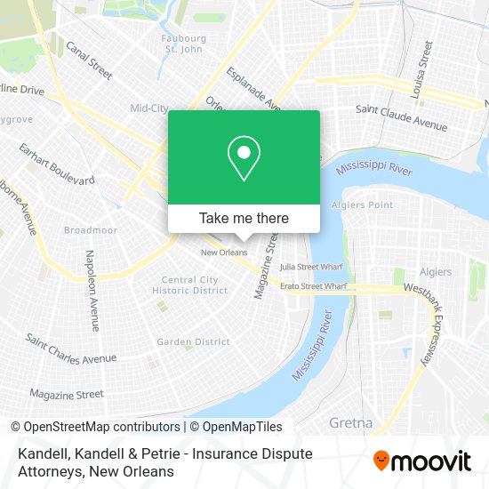 Kandell, Kandell & Petrie - Insurance Dispute Attorneys map