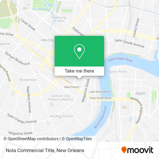 Nola Commercial Title map