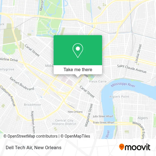 Dell Tech Air map