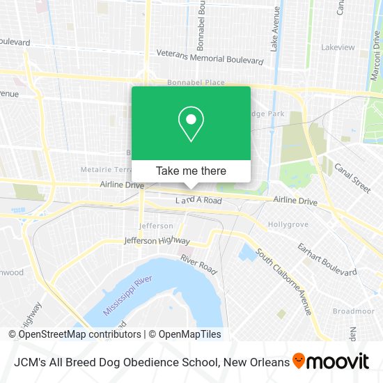 Mapa de JCM's All Breed Dog Obedience School