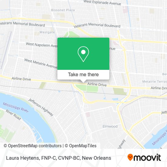 Mapa de Laura Heytens, FNP-C, CVNP-BC
