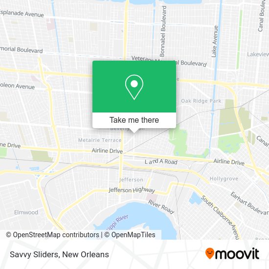 Mapa de Savvy Sliders