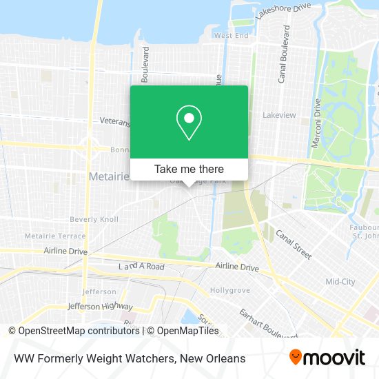 Mapa de WW Formerly Weight Watchers
