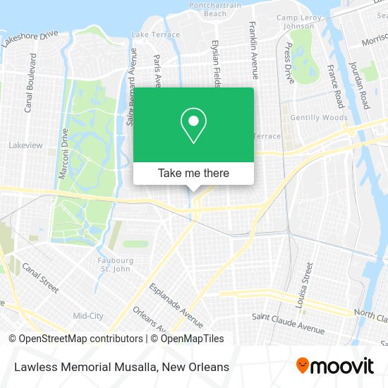 Mapa de Lawless Memorial Musalla