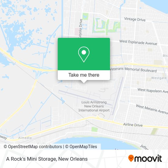 Mapa de A Rock's Mini Storage