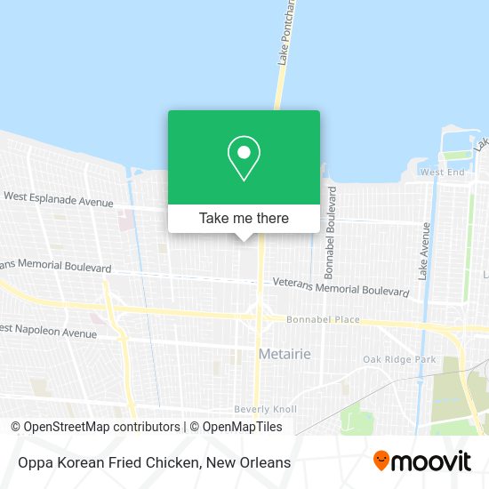 Oppa Korean Fried Chicken map