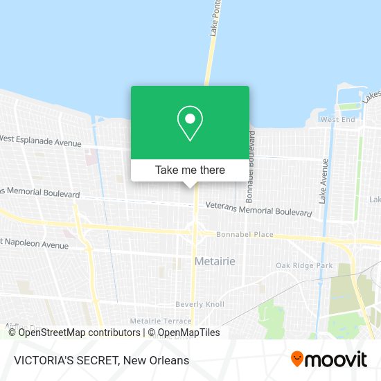 Mapa de VICTORIA'S SECRET