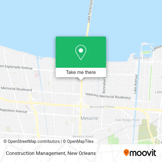 Construction Management map