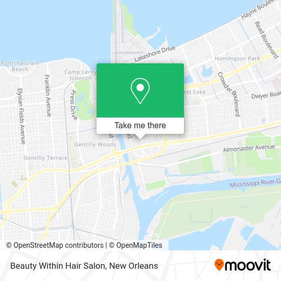 Beauty Within Hair Salon map
