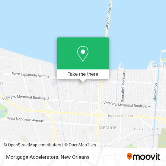 Mortgage Accelerators map
