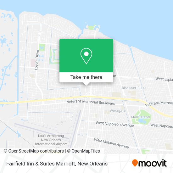 Fairfield Inn & Suites Marriott map
