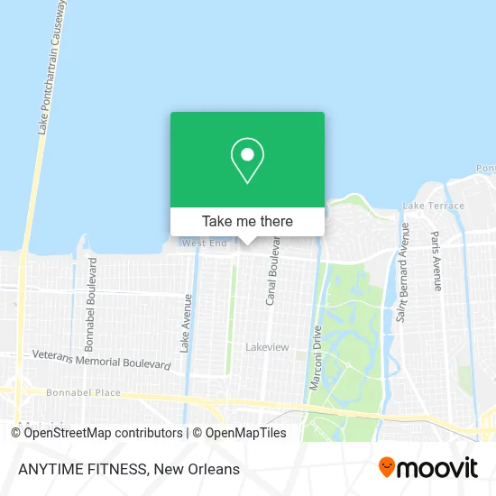 ANYTIME FITNESS map