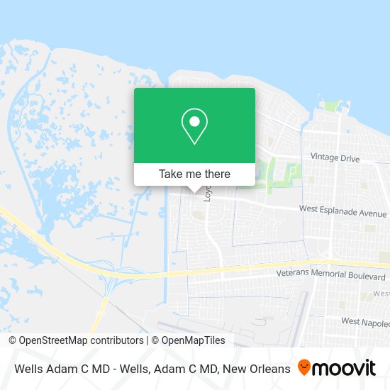 Wells Adam C MD - Wells, Adam C MD map