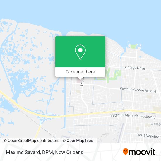 Maxime Savard, DPM map