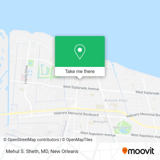 Mehul S. Sheth, MD map
