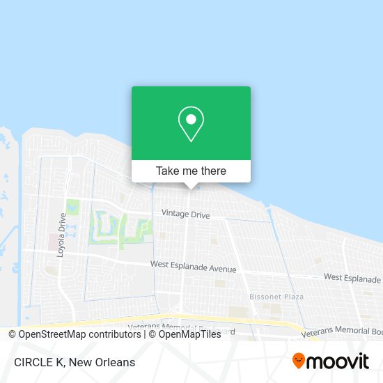 Mapa de CIRCLE K