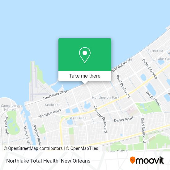 Northlake Total Health map