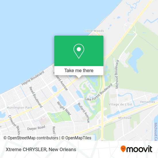 Xtreme CHRYSLER map