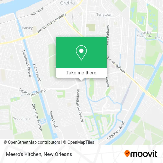 Meero's Kitchen map