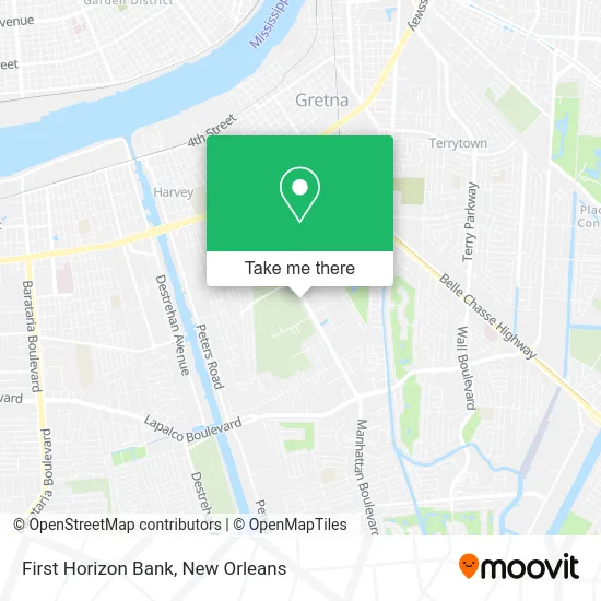 First Horizon Bank map