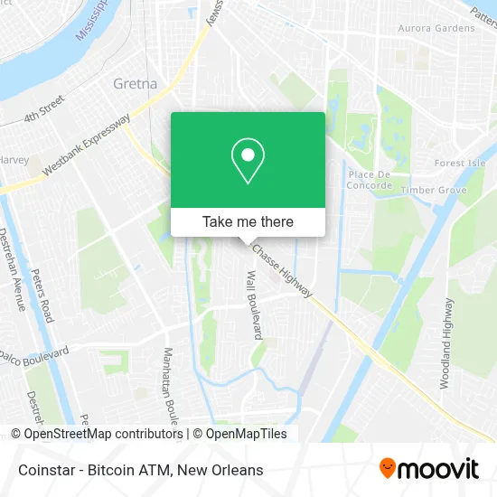 Coinstar - Bitcoin ATM map