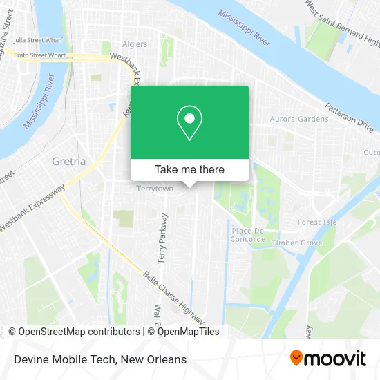 Devine Mobile Tech map