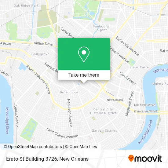 Erato St Building 3726 map