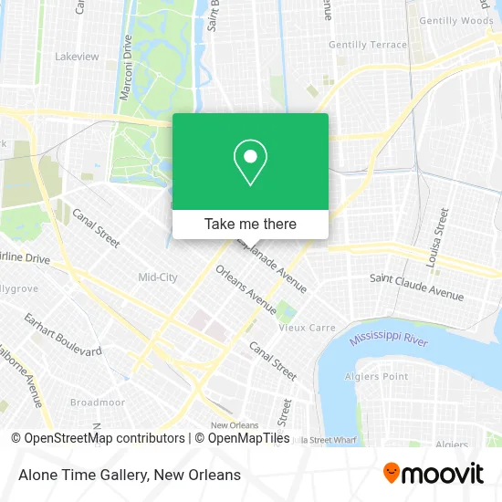 Alone Time Gallery map