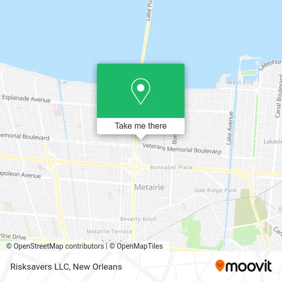 Risksavers LLC map