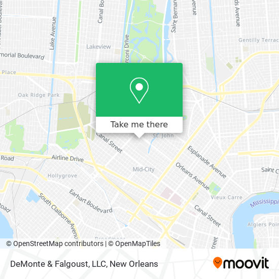 DeMonte & Falgoust, LLC map